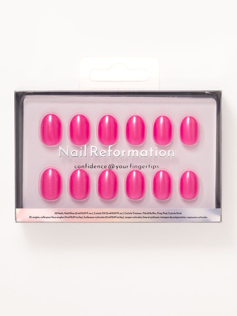 2 for $24 - Nail Reformation Press-On Nails - Pink Power
